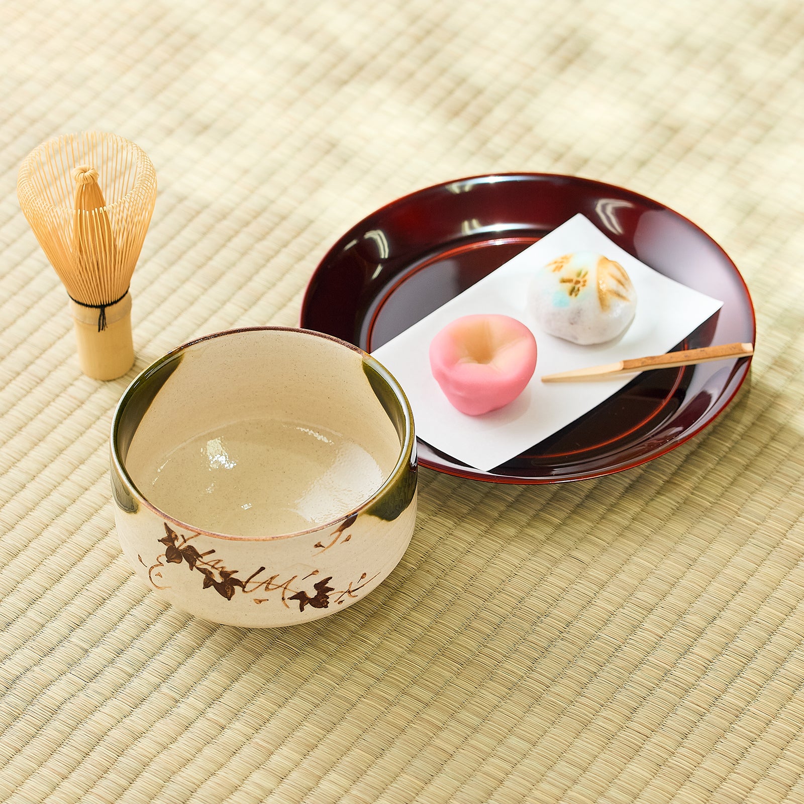 Matcha bowl Oribe (織部) – Kyo Hayashiya