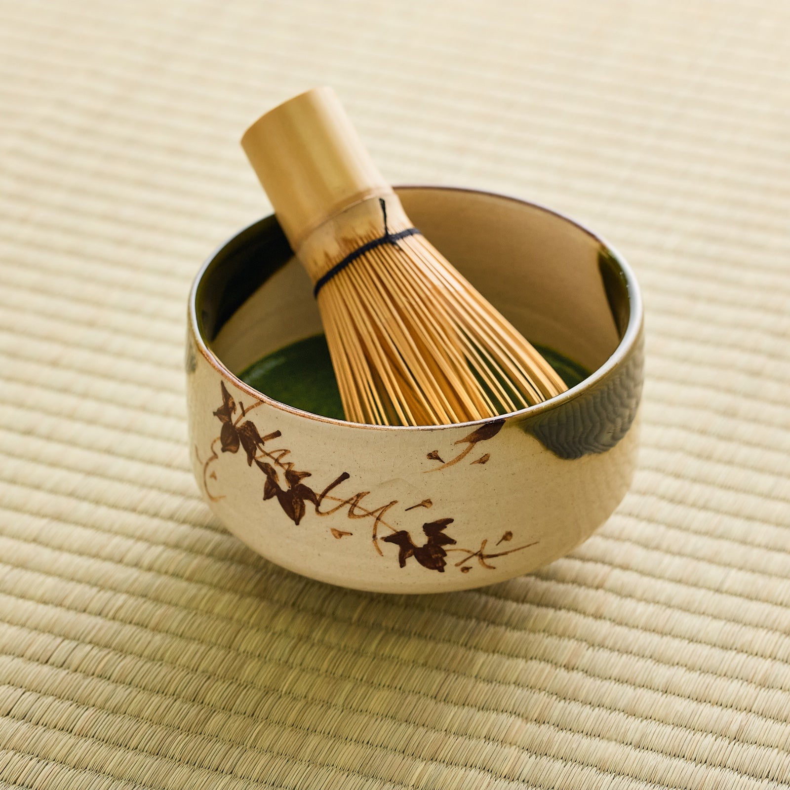 Matcha bowl Oribe (織部) – Kyo Hayashiya