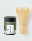 Matcha Starter Set | Uji Matcha Wakamatsu (30g) + Resin Matcha Whisk