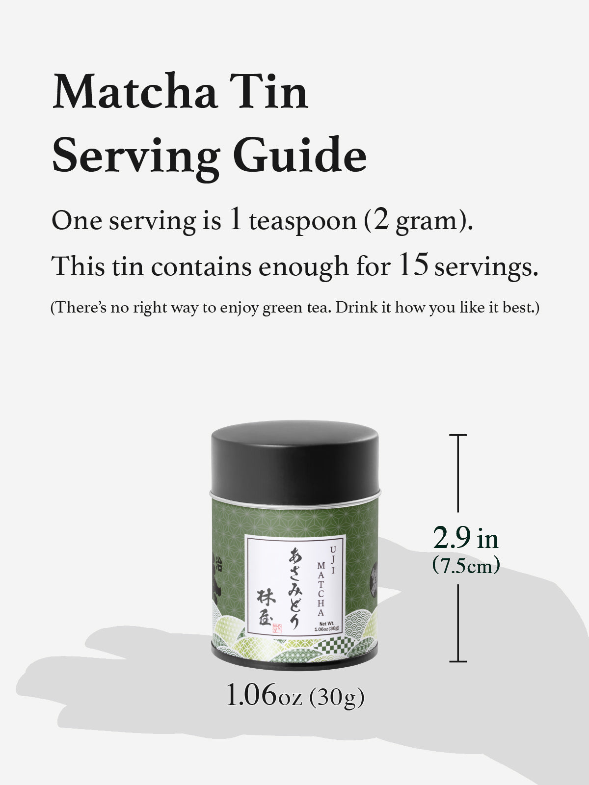 Uji Matcha Powder Asamidori (30g) | Flavor Perfect for Matcha Latte