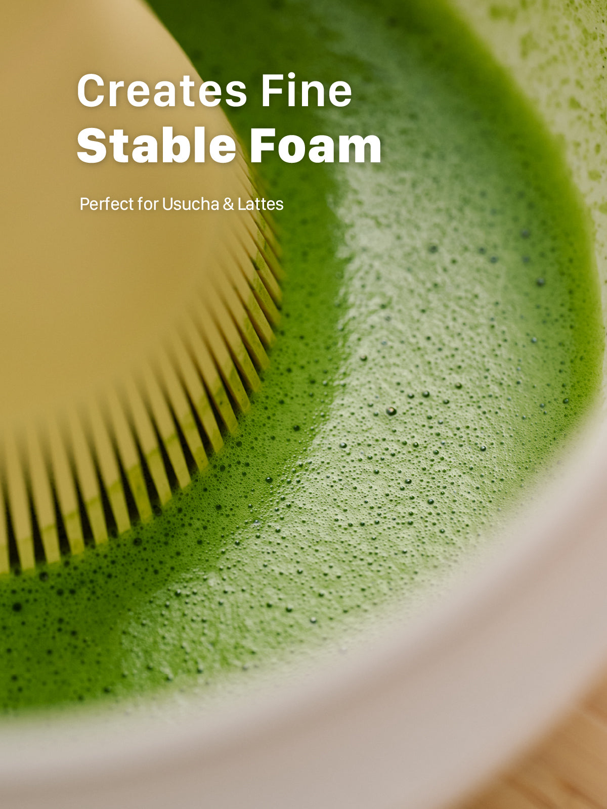 Resin Matcha Whisk | 100-Prong, BPA-Free, Made in Japan