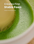 Resin Matcha Whisk | 100-Prong, BPA-Free, Made in Japan
