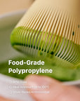 Resin Matcha Whisk | 100-Prong, BPA-Free, Made in Japan