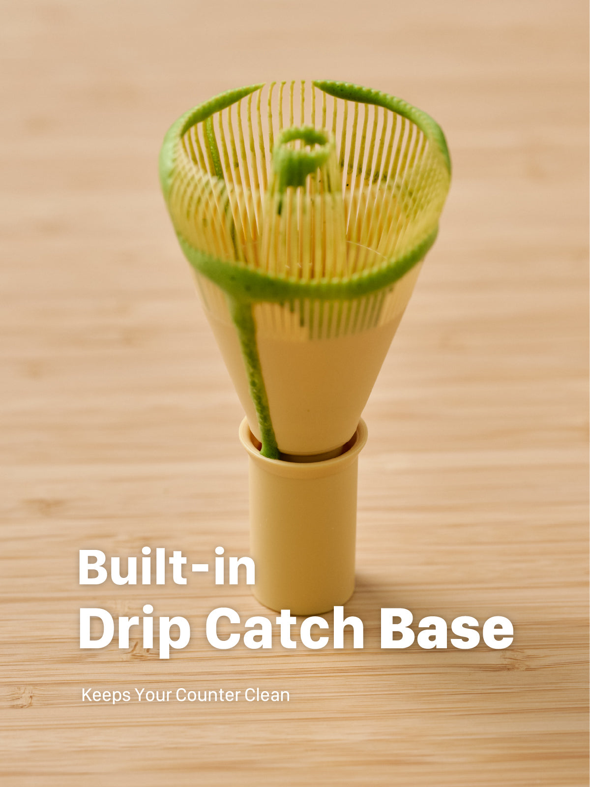 Resin Matcha Whisk | 100-Prong, BPA-Free, Made in Japan